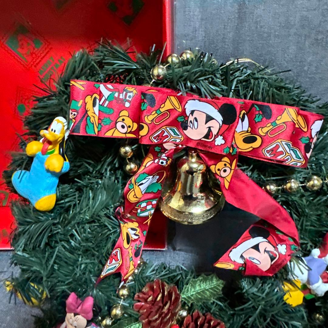 レトロ ディズニーキャラクター⭐︎クリスマスリース - メルカリ