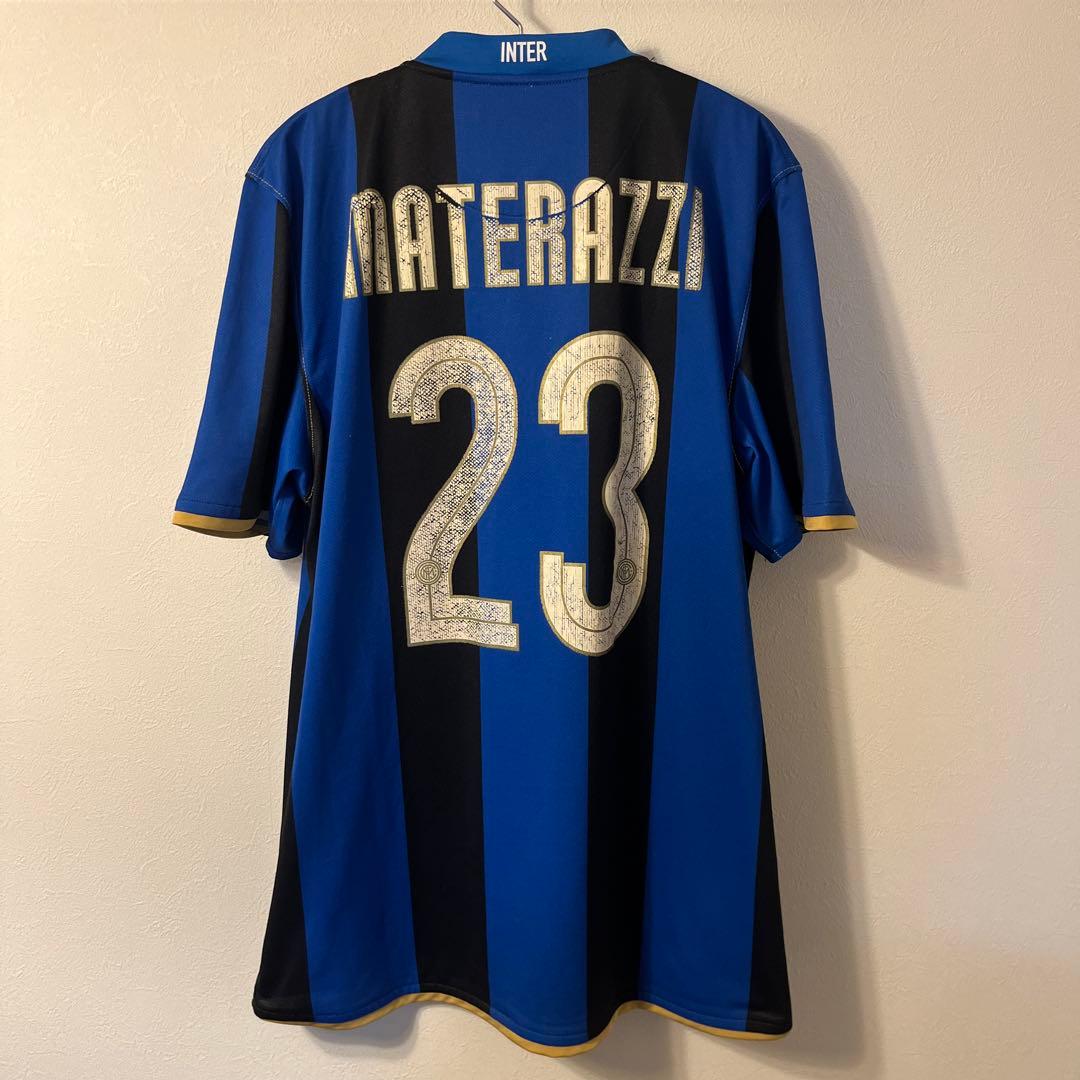 レトロユニ】インテル 08-09 ホーム #23 マテラッツィ インテル