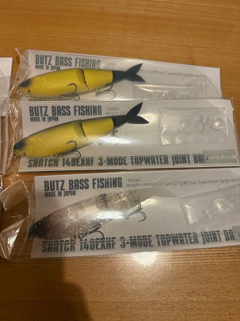 ア*キ様 【即日発送】バッツ スナッチ 140EXHF 計6点 未使用