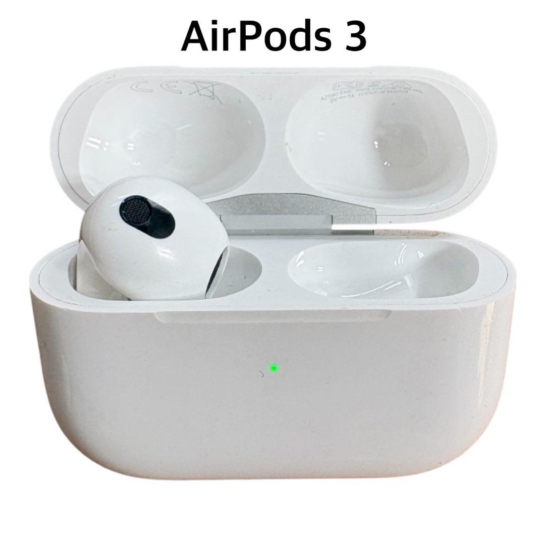 AirPods3 本体左耳だけ 充電ケース付き - メルカリ