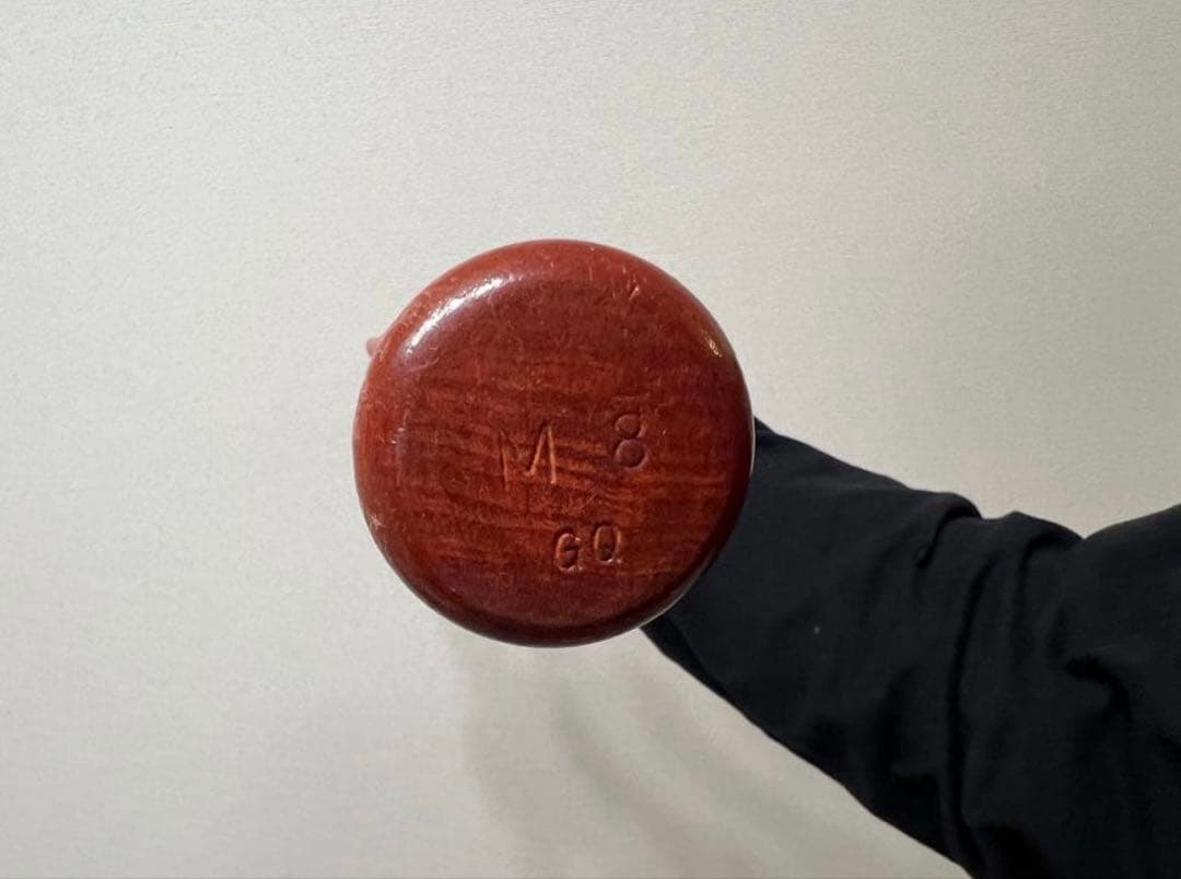 最終値下げ木製バット 今江敏実使用バット 支給品 刻印ありM8 - メルカリ