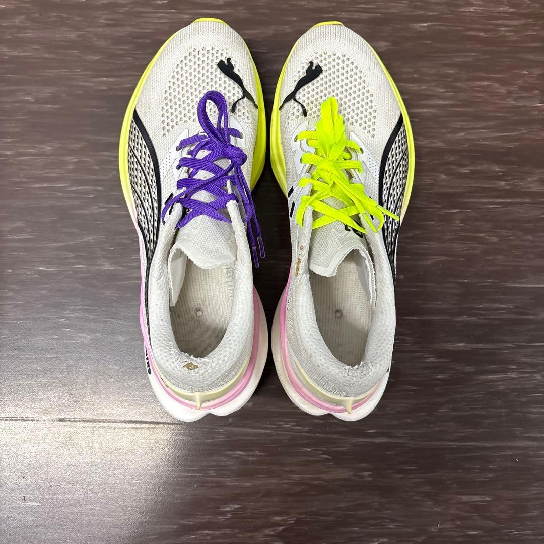 PUMA ディヴィエイト ニトロ 3 EKIDEN 25.5cm最終値下げ‼️ - メルカリ