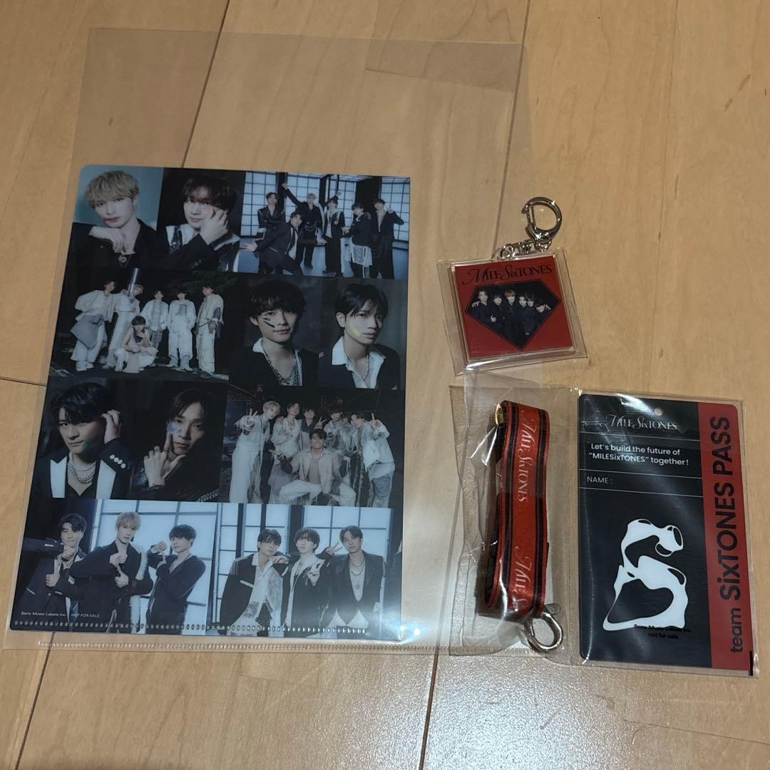 SixTONES MILESixTONES CD購入者特典3形態セット - メルカリ