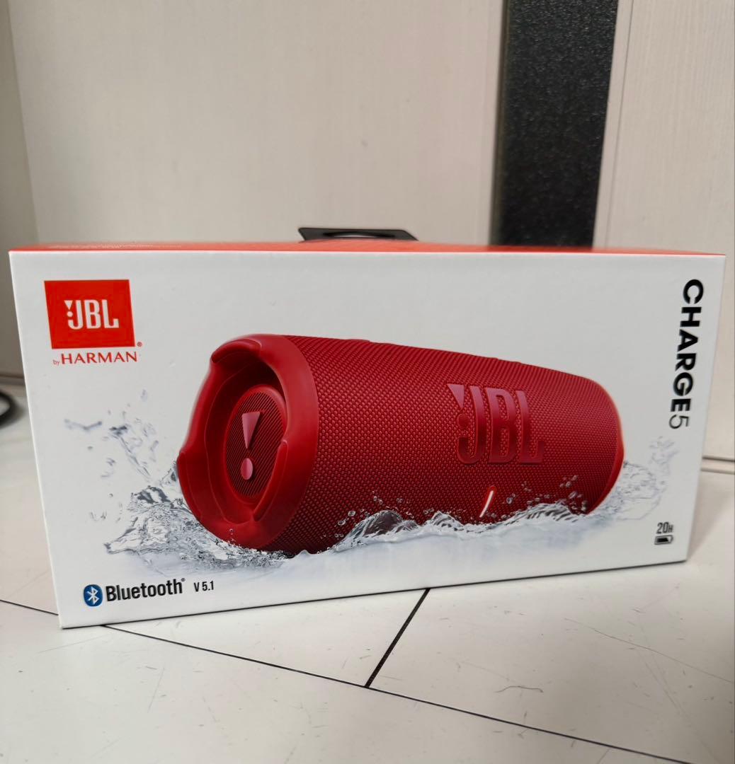 JBL Charge 5 レッド スピーカー Bluetoothスピーカー - メルカリ