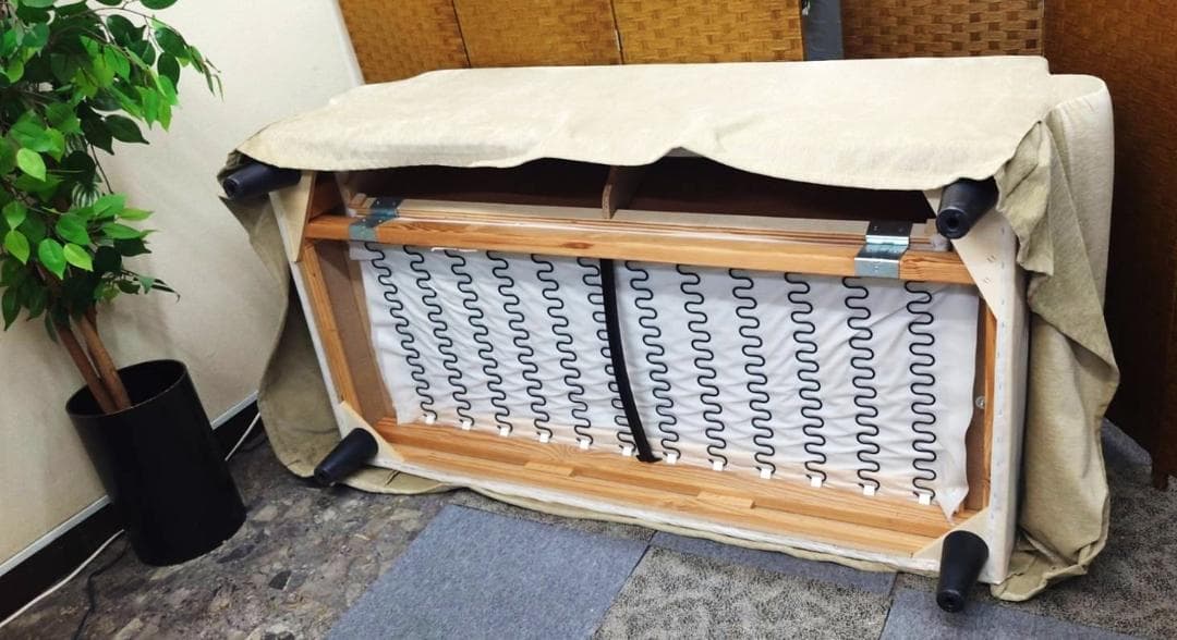 ☆池袋～25キロ無料 直接引き取り IKEA エークトルプ 2人掛けソファ