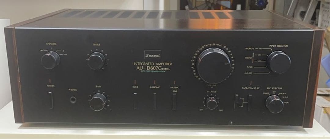 サンスイ AU-D607G プリメインアンプ メンテ済 - メルカリ