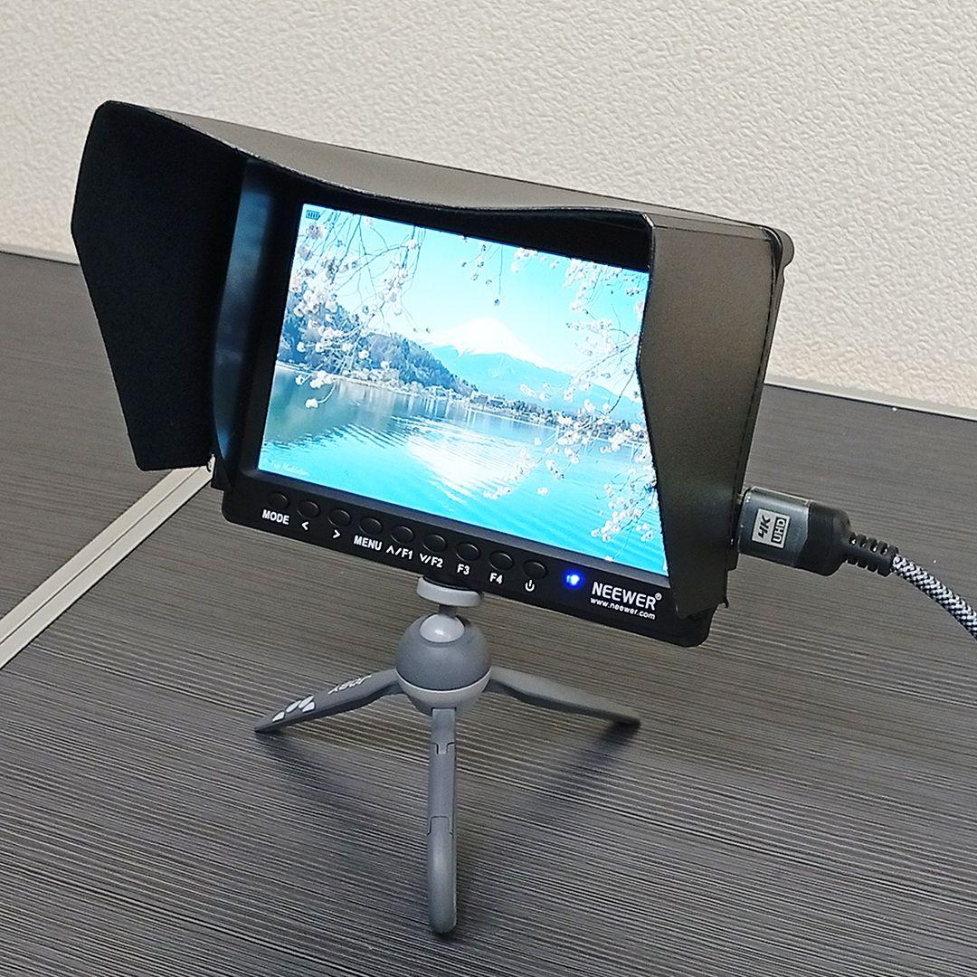 Neewer F100 7インチ カメラフィールドモニター＆充電器＆専用ケース付 Amazon.com : Neewer F100 7inch Camera Field Monitor HD Video