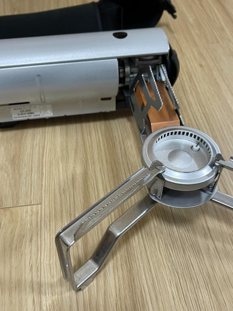 未使用」希少専用ケース付スノーピーク アウトドアGS-600 カセット