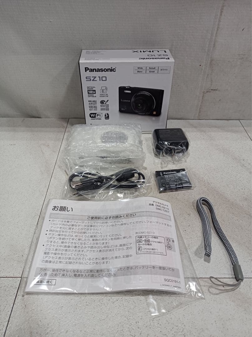 八6645【未使用品】 パナソニック デジタルカメラ LUMIX SZ10 - メルカリ