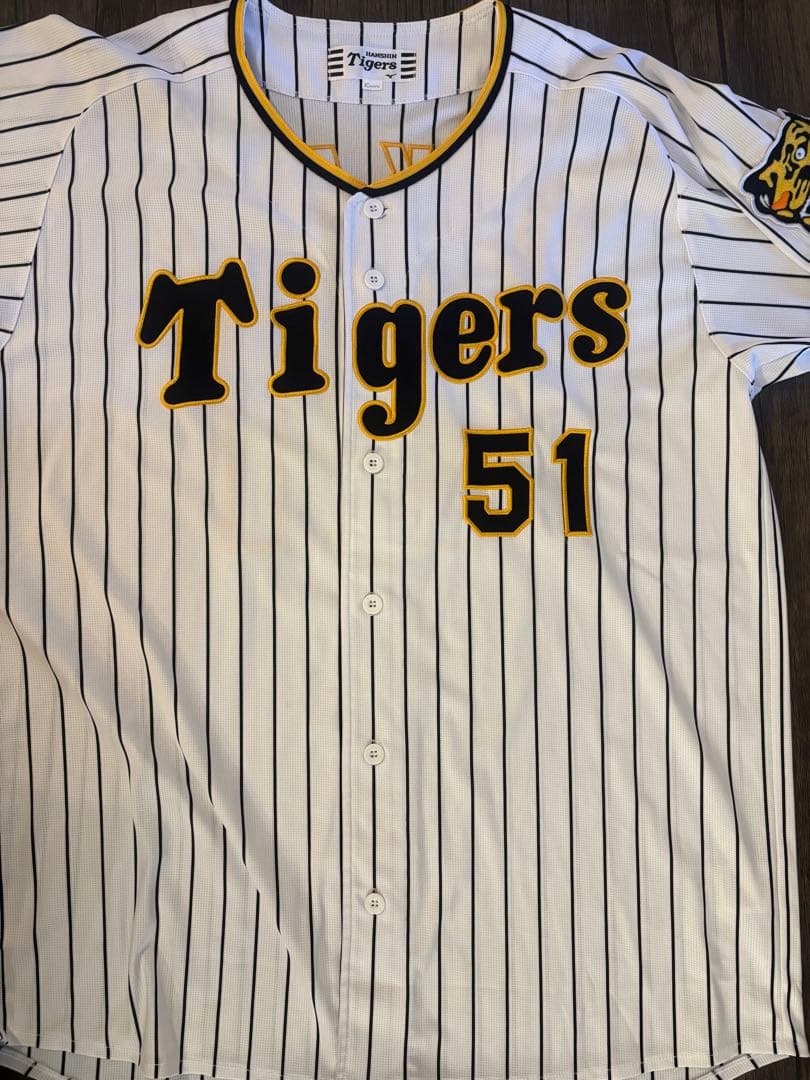 阪神タイガース 中野拓夢 サイン入り ユニフォーム 51 - メルカリ