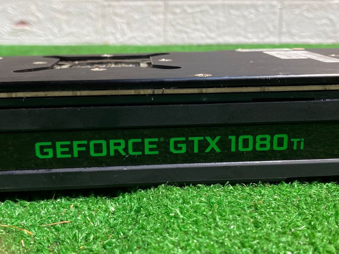GAINWARD GeForce GTX1080ti赤黒動作未確認 - メルカリ