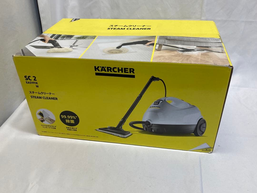 【未使用未開封】ケルヒャー　スチームクリーナー　SC2 EASYFIX W ケルヒャー スチームクリーナー SC2 EasyFix W の通販
