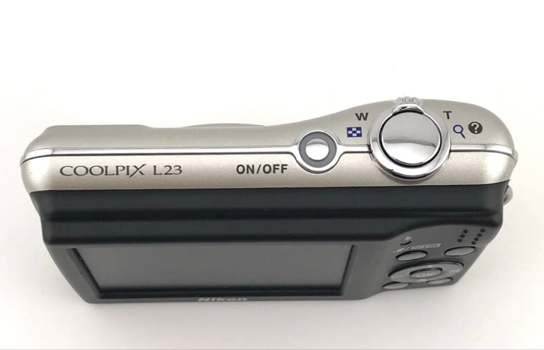 SDカード、リーダー付【動作確認済】Nikon COOLPIX L23 シルバー