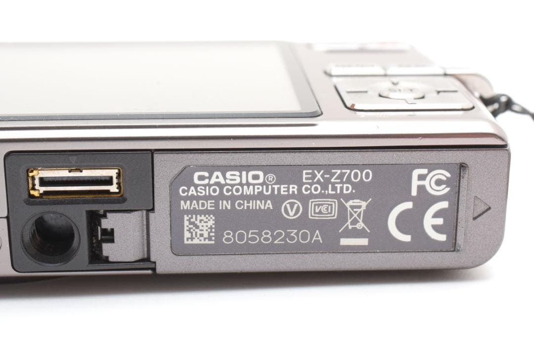 美品 カシオ CASIO EXILIM EX-Z700 ゴールド ＃A417 - メルカリ