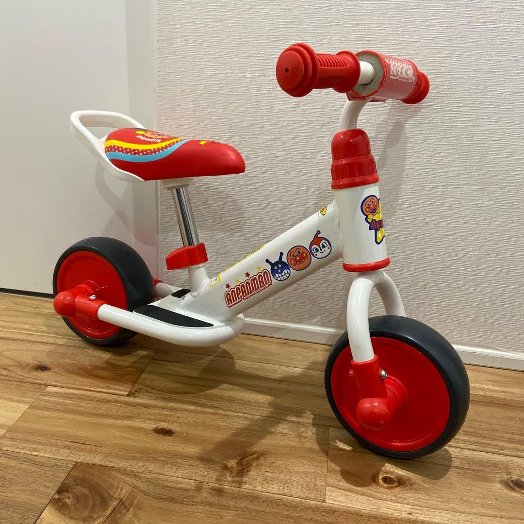 はじめてのアンパンマンバイク 説明書付き - メルカリ