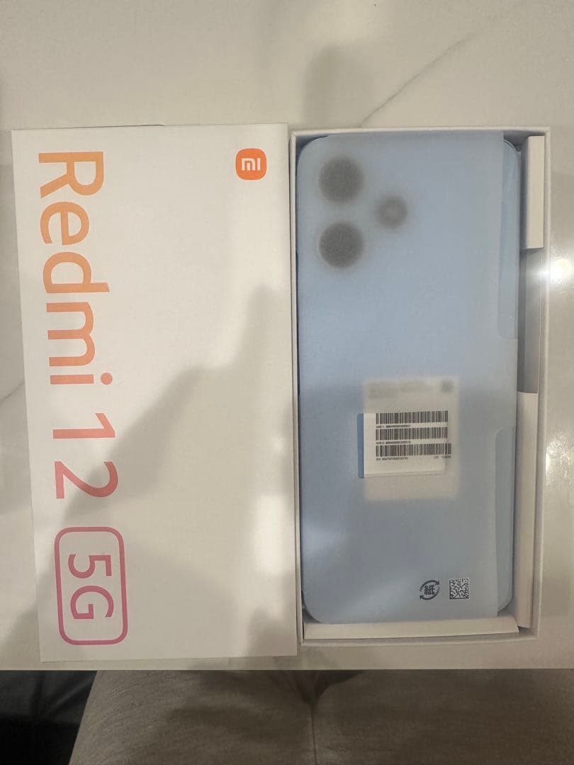 【新品未使用】XIG03 Redmi 12 5G スカイブルー 本体 Xiaomi（シャオミ） XIG03 Redmi 12 5G スカイブルー SIMフリー au