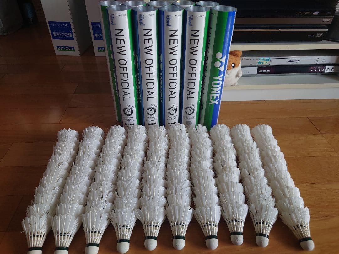 即日出荷】中古バドミントンシャトルYONEXNEW OFFICIAL120球④ - メルカリ