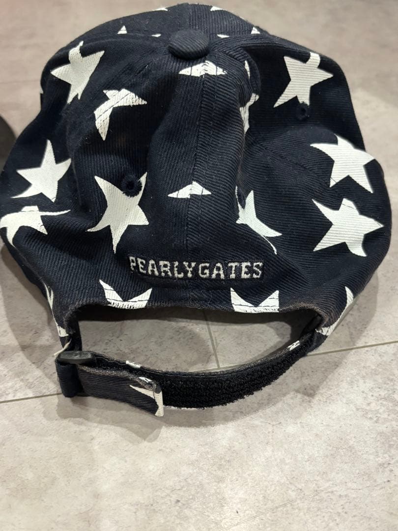 PEARLY GATES 星柄キャップ - メルカリ