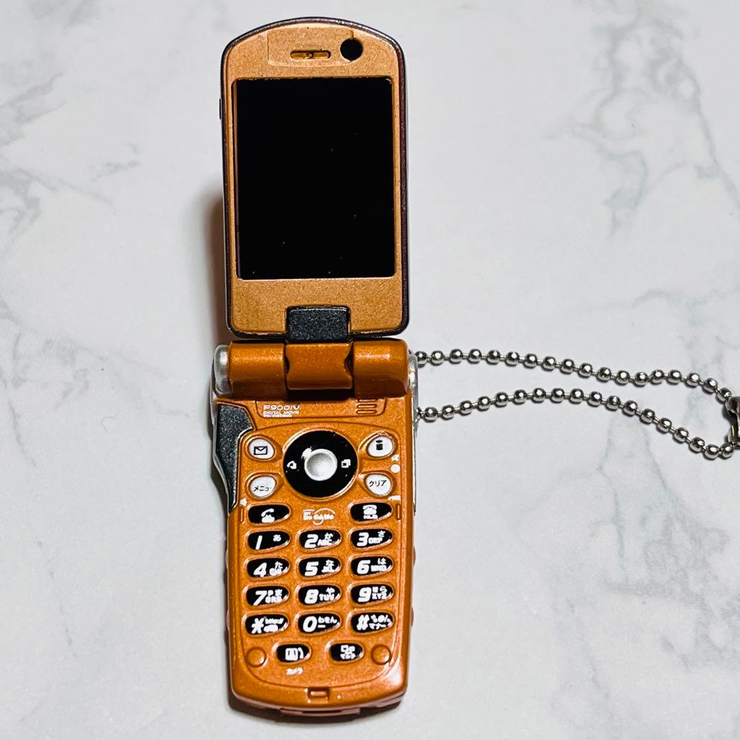 ガラケーコレクション docomo ver.2 P900iV ブロンズオレンジ - メルカリ