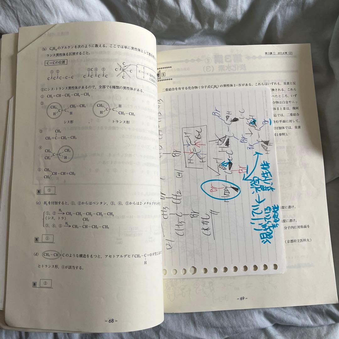 板書メモ付き東進テキスト】ハイレベル化学理論・無機・有機化学 鎌田