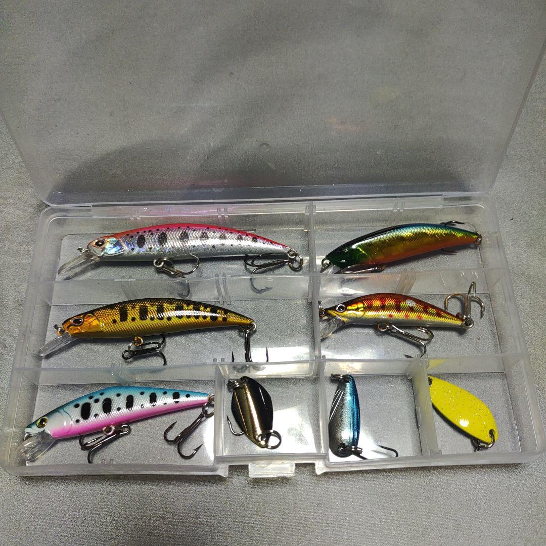 新品 渓流ルアーセット トラウトミノー スプーン - メルカリ