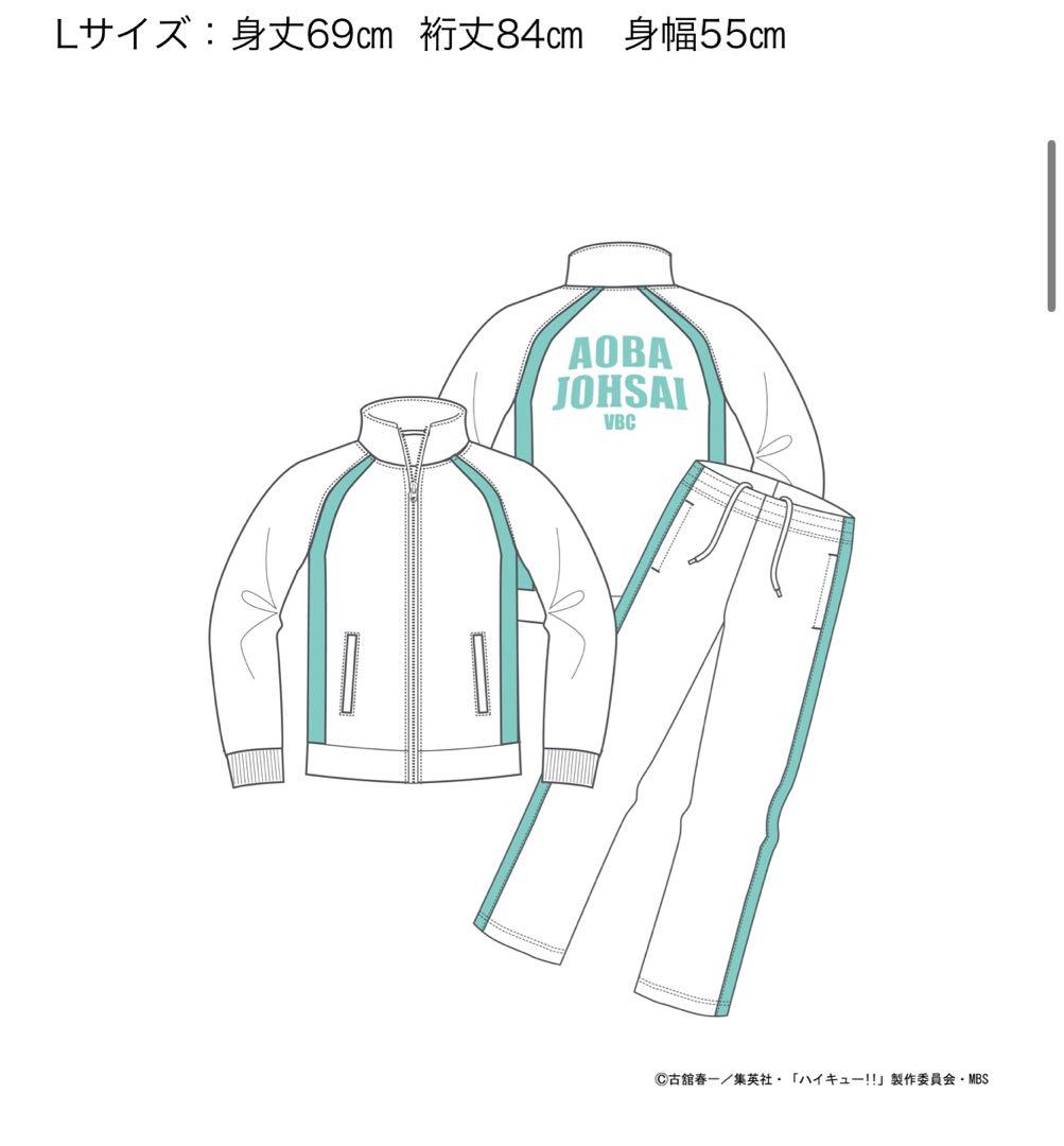 ハイキュー 青葉城西高校 ジャージ Lサイズ - メルカリ