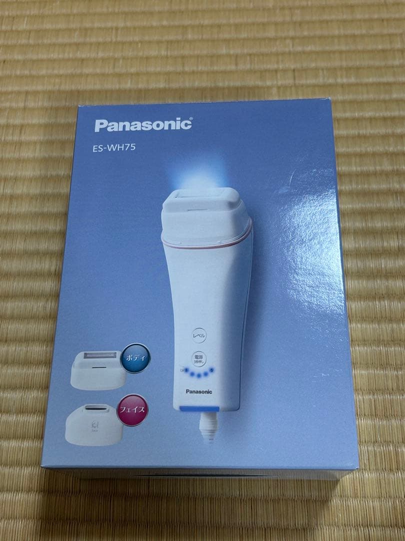 Panasonic 光エステ ボディ&フェイス用 ピンク ES-WH75-P - メルカリ
