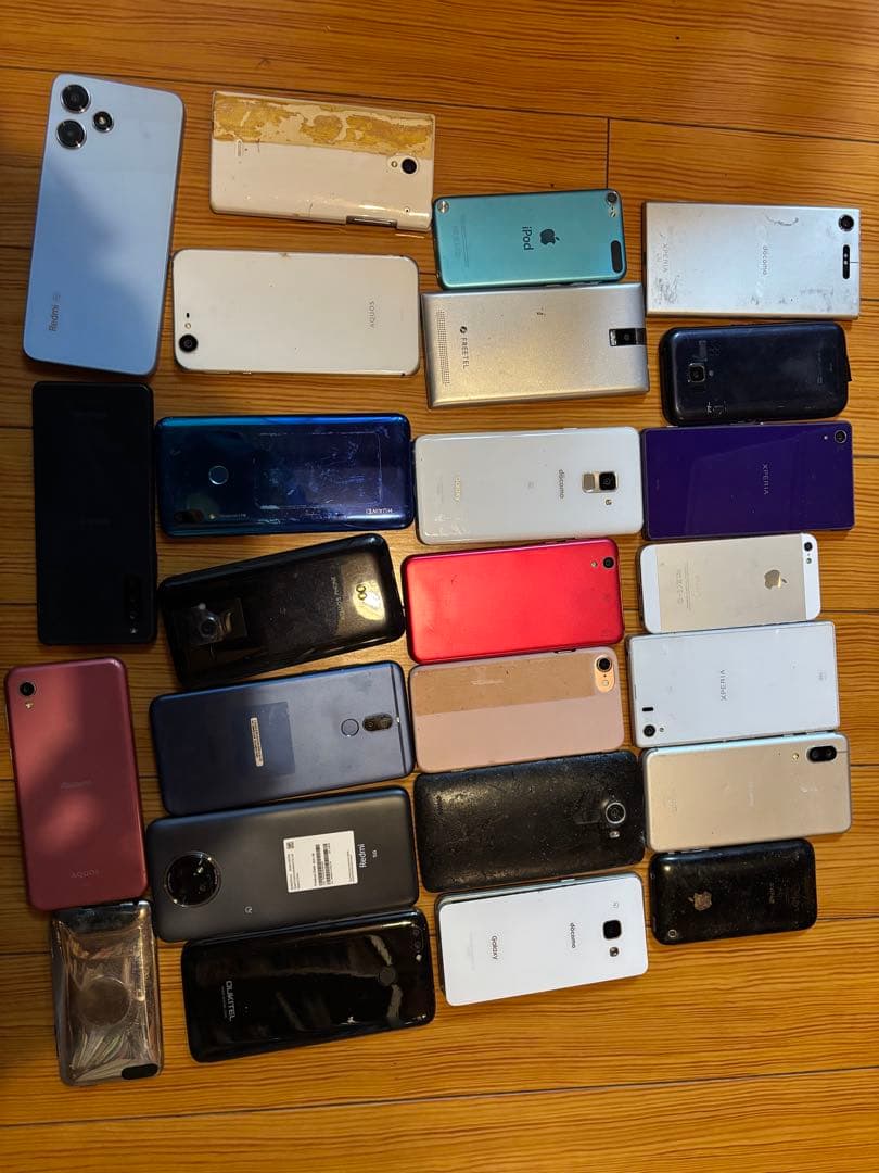 スマートフォン本体セット　ジャンク品　まとめ スマートフォン本体 6台 おまとめ ジャンク - メルカリ