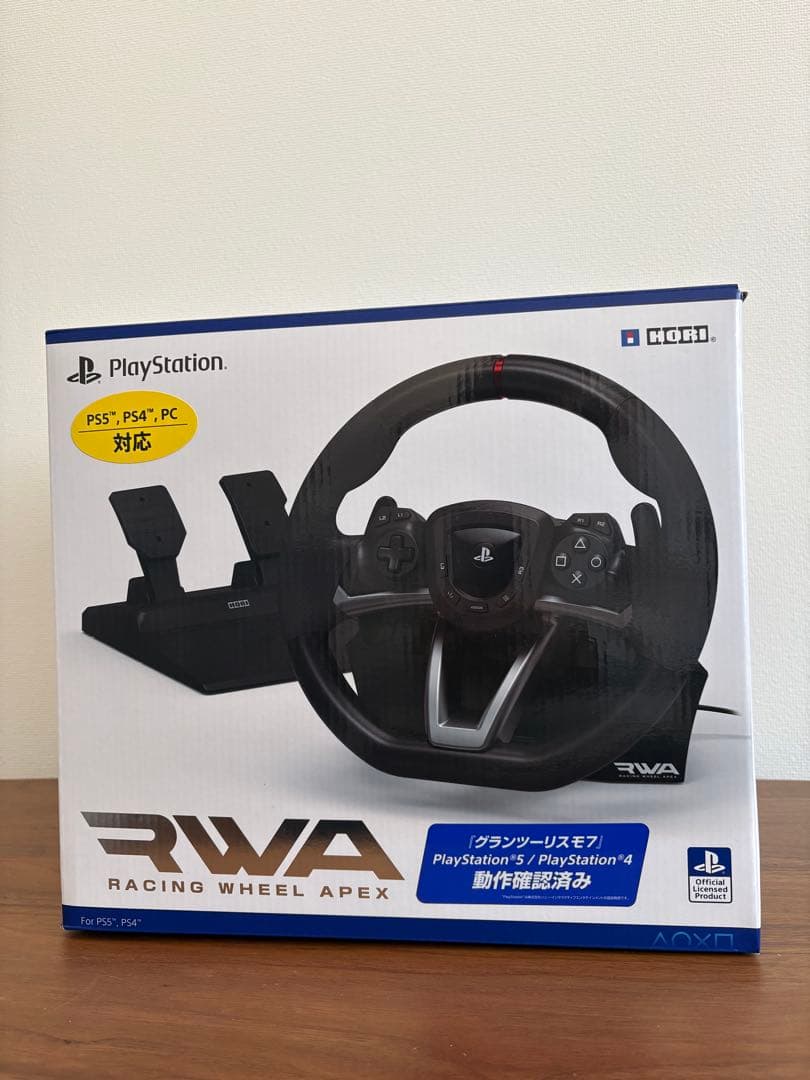 HORI レーシングホイールエイペックス SPF-004 箱あり - メルカリ
