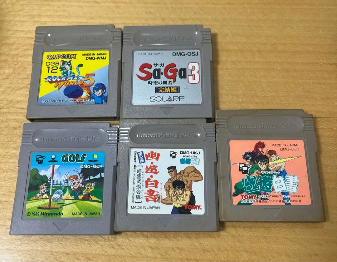 ゲームボーイ ソフト 5本セット - メルカリ