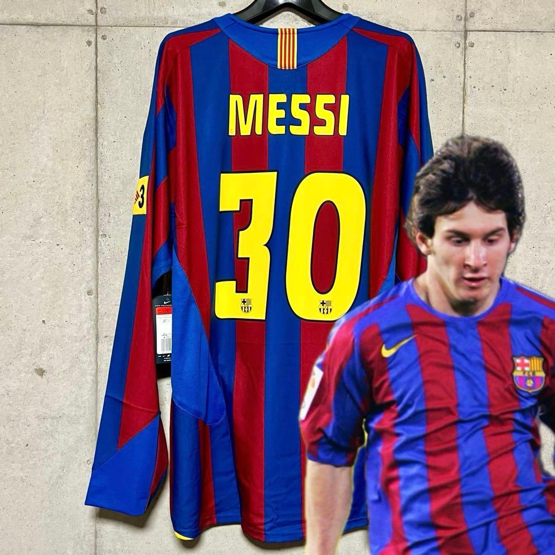 新品/タグ付き】05/06 FCバルセロナ♯30 メッシ 【Lサイズ】 - メルカリ