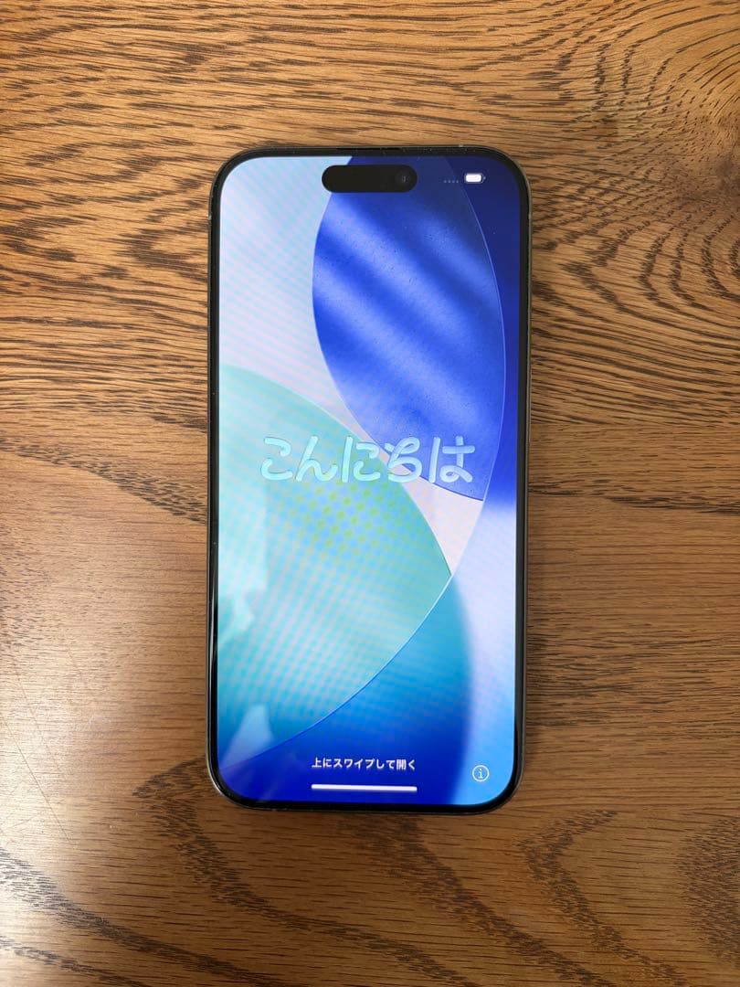 iPhone 15 Pro ナチュラルチタニウム128GB simフリー iPhone 15 Pro 128GB - ナチュラルチタニウム（SIMフリー）[整備済製品