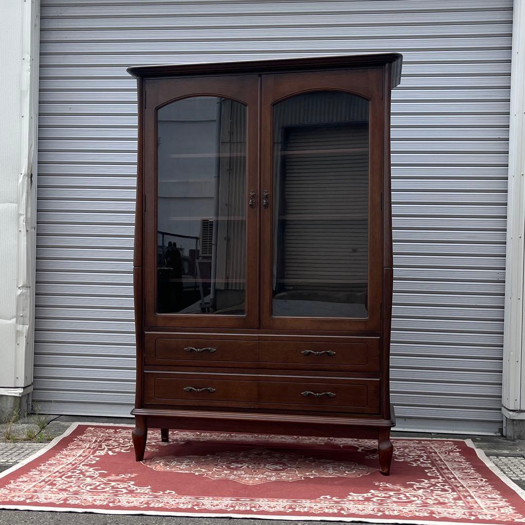 maruni マルニ◾️木製キャビネット 食器 整理棚 収納棚 木製家具 マルニ木工 maruni ヴィンテージ 食器棚 飾り棚 収納棚 | reberry