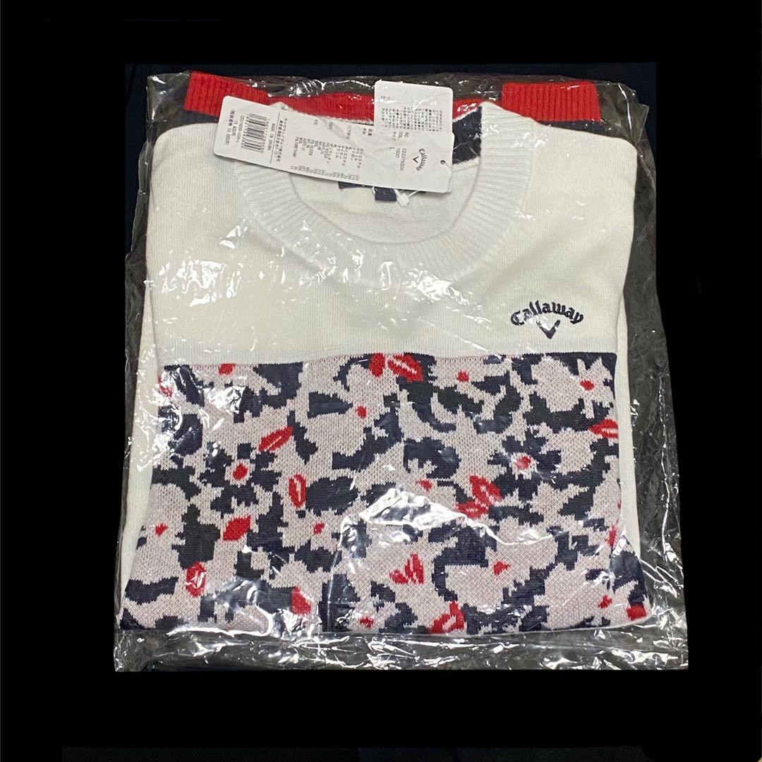 新品 未使用 レディース L Callaway Golf 花柄 セーター - メルカリ