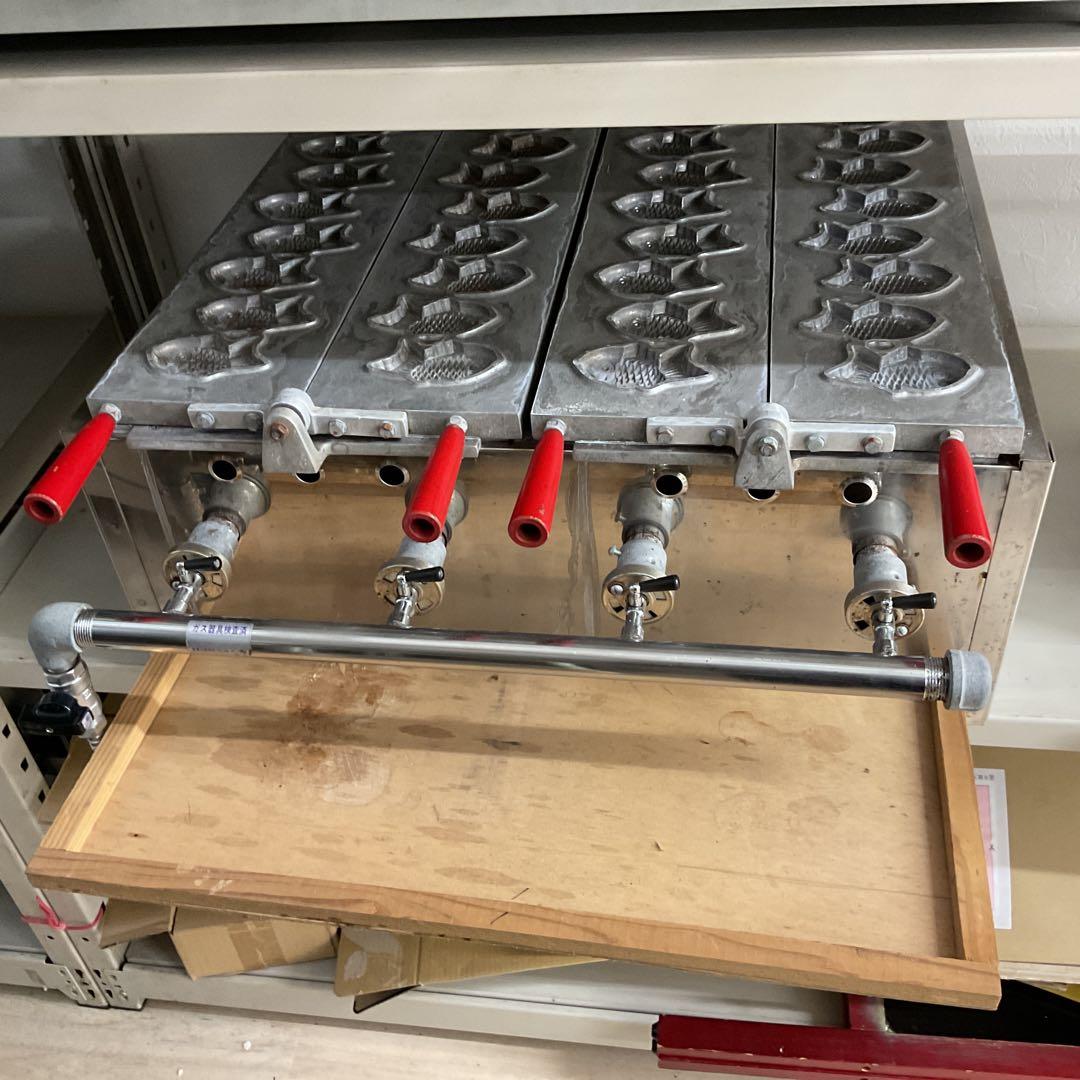 業務用魚型 たい焼き器 LPガス 屋台 鯛焼き - メルカリ