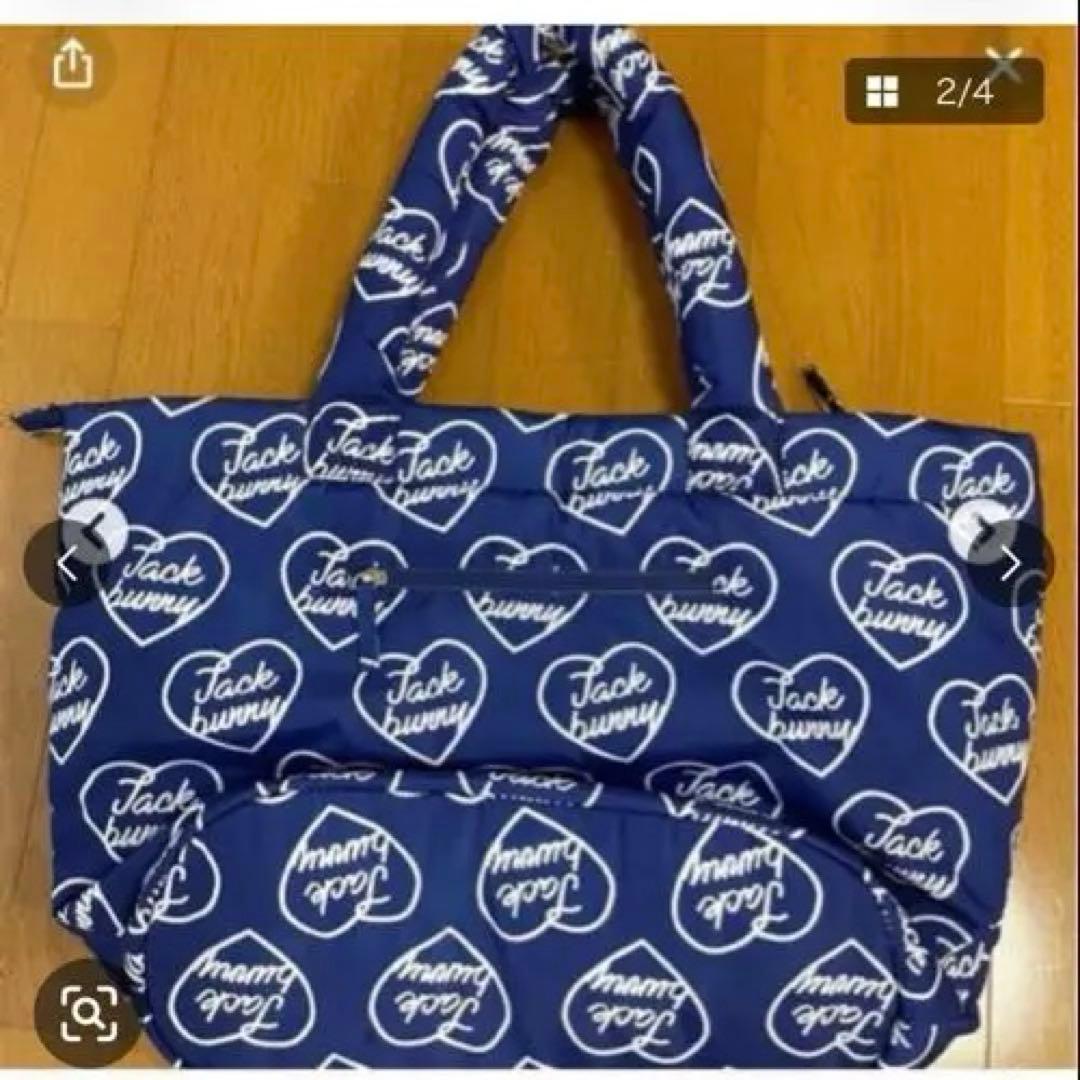 ジャックバニー 2024ハート柄ロッカーバッグ 大容量 - メルカリ