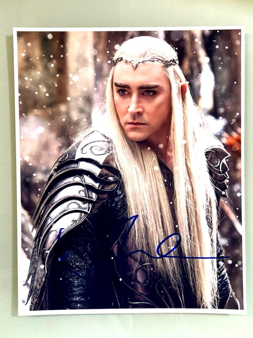 セール中…リー・ペイス直筆サイン入り超大型写真… - メルカリ