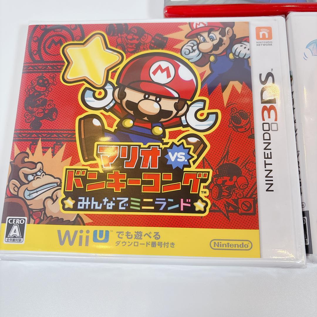 新品未開封】3DS マリオ 3点豪華セット マリオカート7 ルイージRPG4