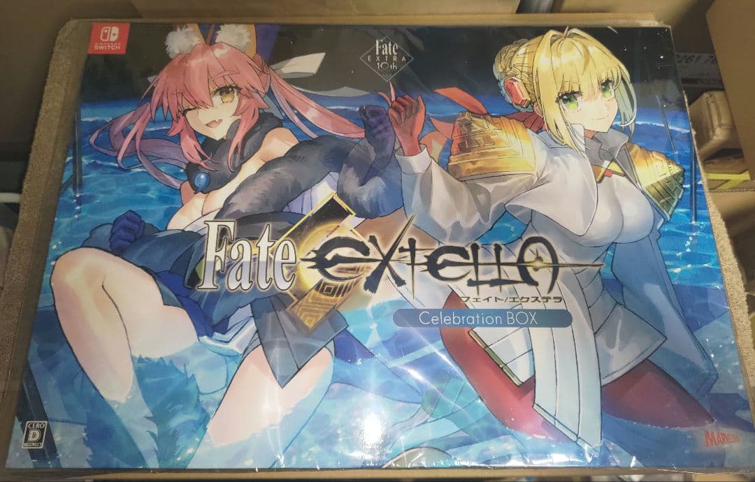 Nintendo Switch Fate EXTELLA Celebration BOX for switch Fate/EXTELLA LINK Celebration BOX for Nintendo Switch内容物 Switch