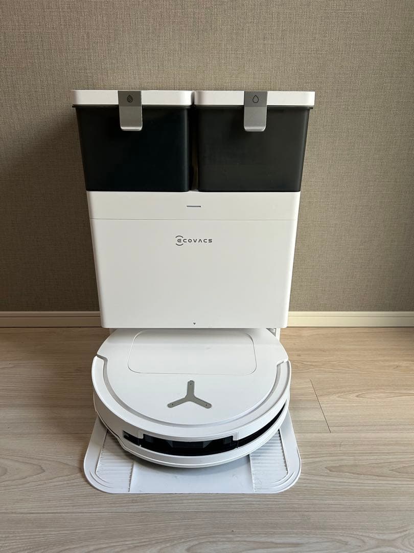 カネモト様　ECOVACS T50 OMNI ホワイト 箱無し DEEBOT T50 OMNI ロボット 掃除機（超薄型、吸引力15,000Pa、毛絡ま