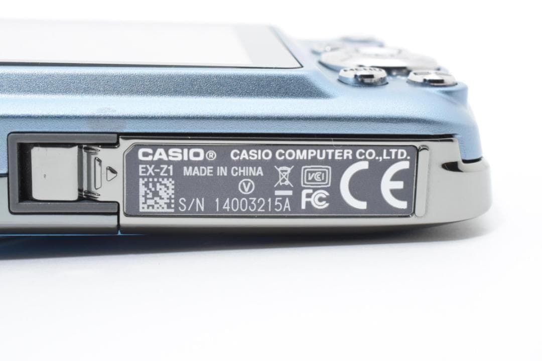 お値下げ歓迎・ほぼ新品】 カシオ CASIO EXILIM EX-Z1 ブルー - メルカリ