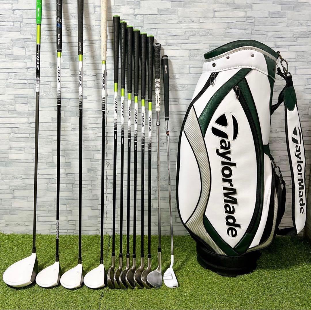 ☆テーラーメイド RBZ ゴルフクラブ メンズセット 豪華フルセット 入門
