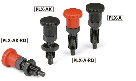 PLX-6-9-AK｜インデックスプランジャ ロックナットの有無 ○｜NBK