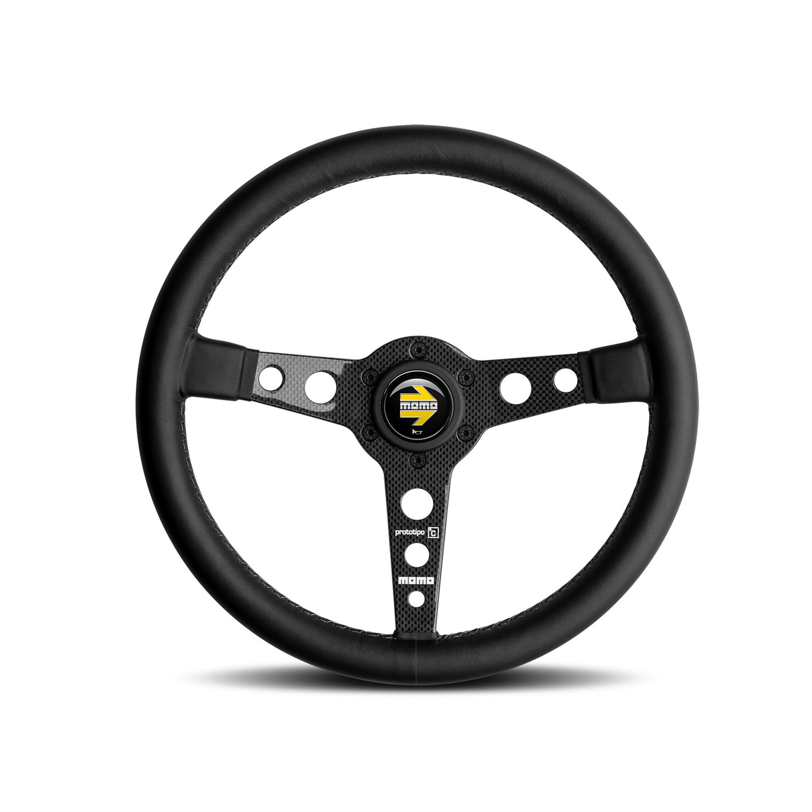 MOMO PRO35BK1C MOMO Racing Prototipo 6C Steering Wheels | Summit