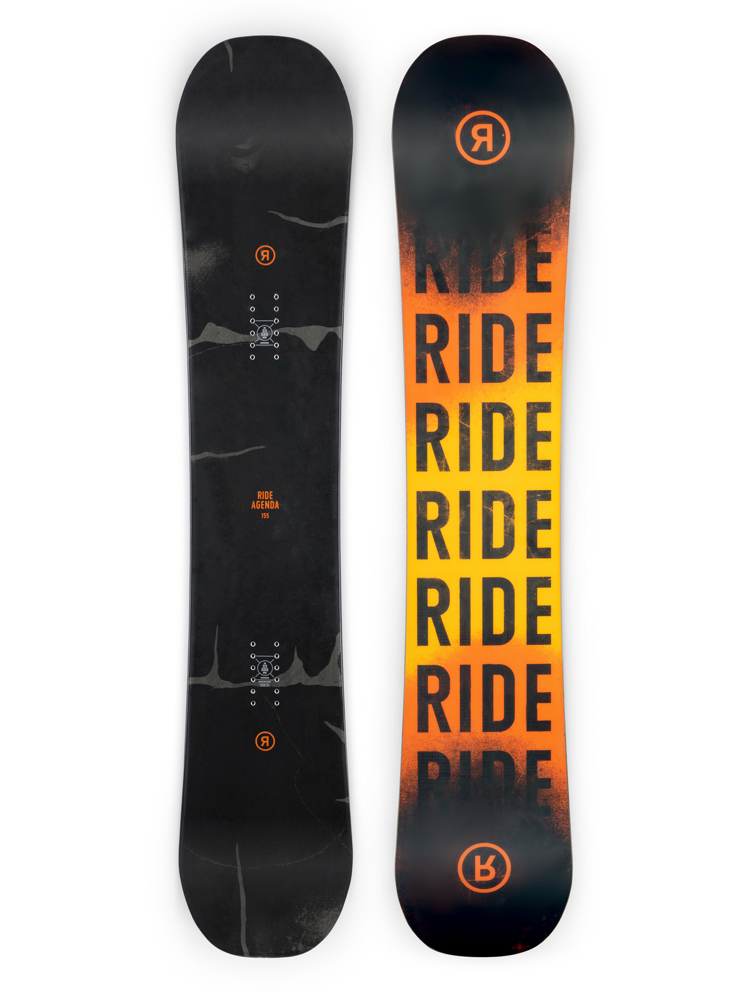 Ride Agenda Snowboard - black