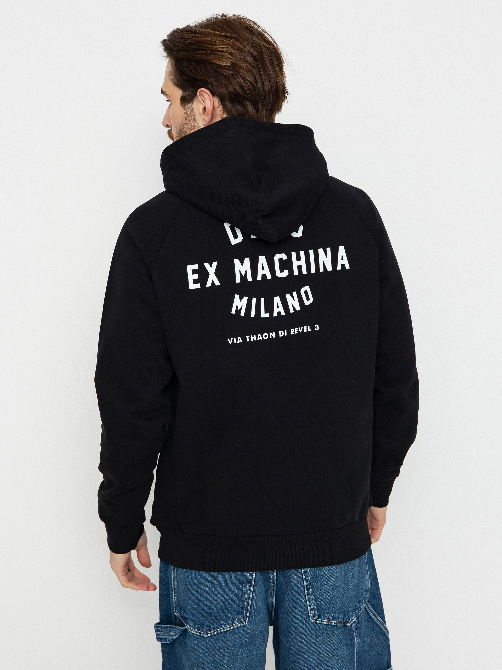 Deus Ex Machina Milano Address HD Hoodie - black (black)