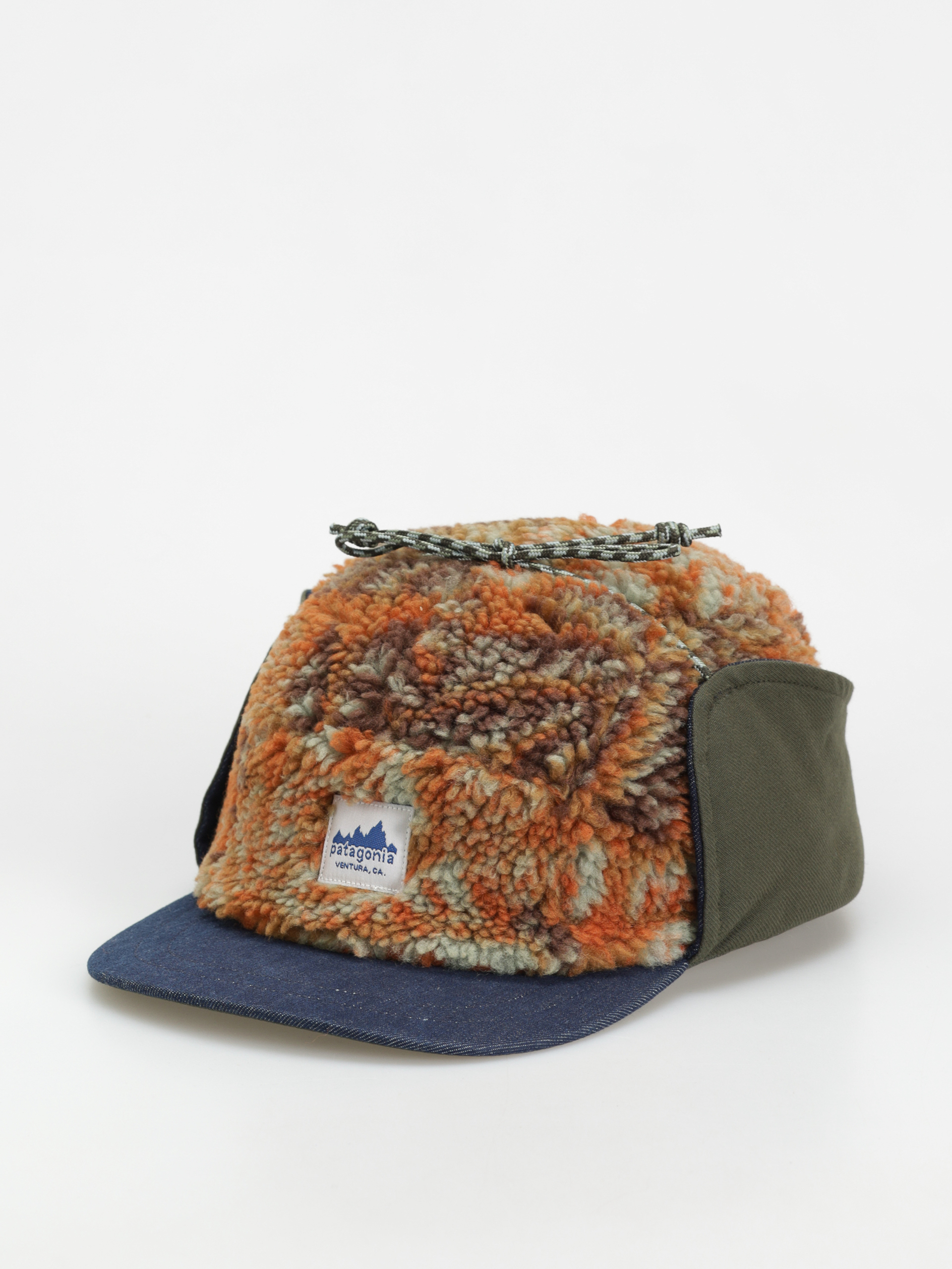 Patagonia Cap Range Earflap - multicolor (sun wave raptor brown)
