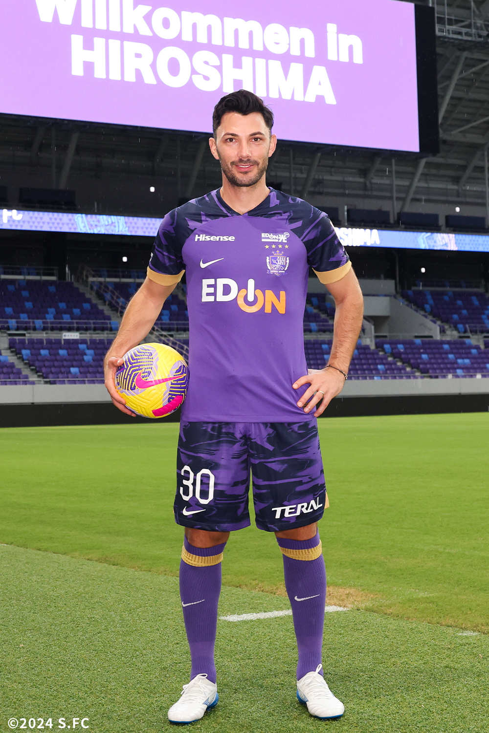 トルガイ・アルスラン選手加入会見を行いました！ | サンフレッチェ