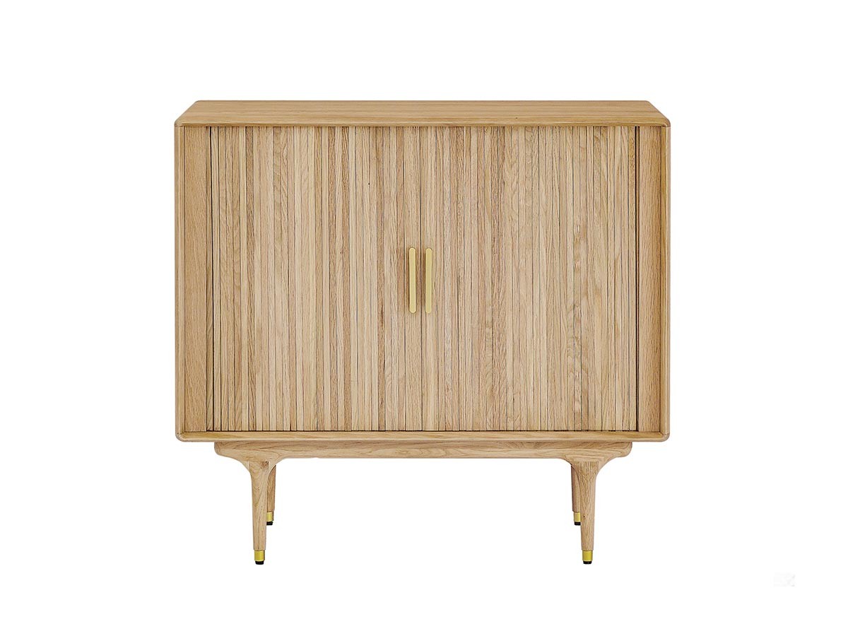 XANDER DESIGNS JULIE 2DOOR LOW CABINET WHITE OAK / サンダー