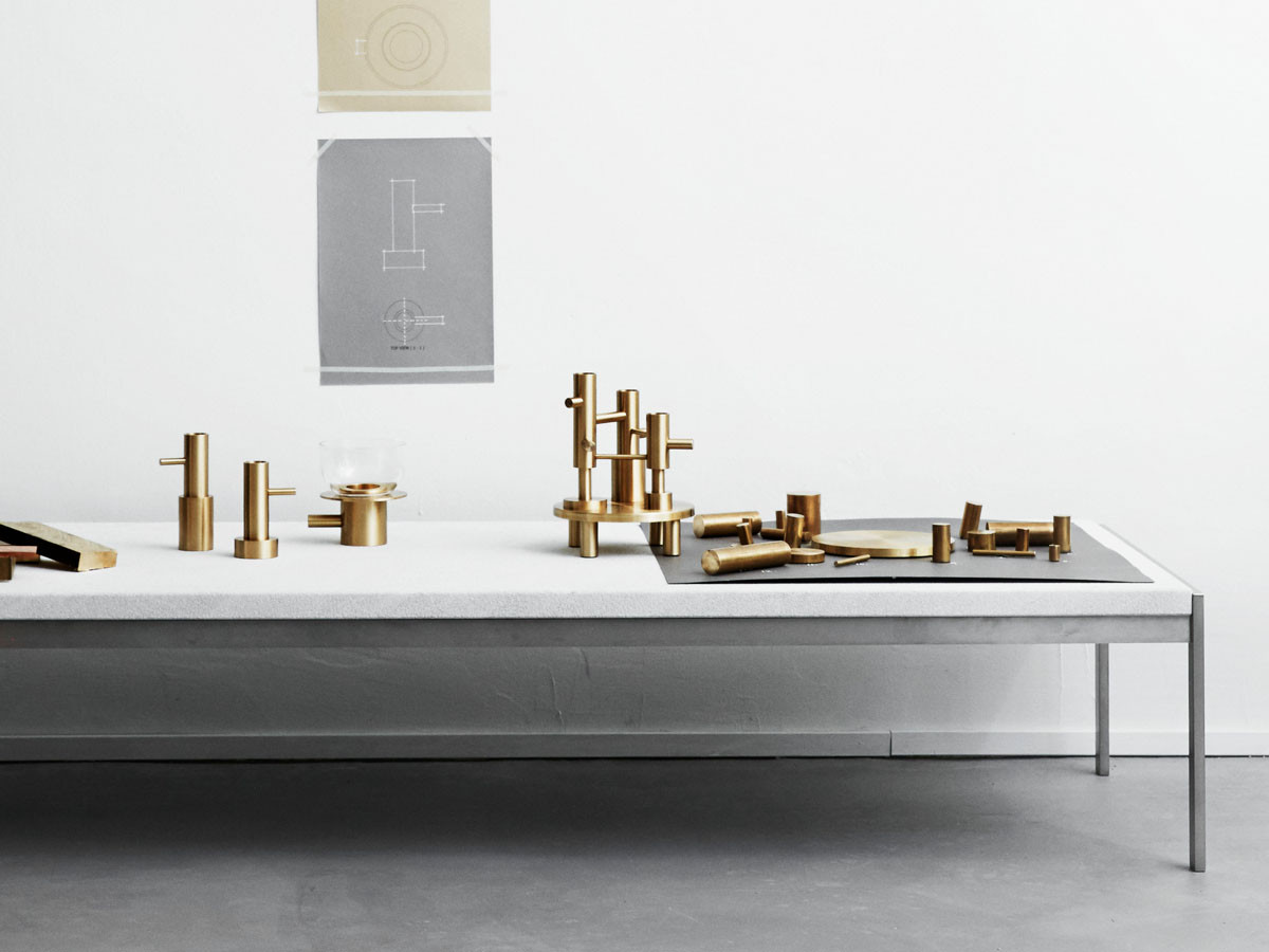 FRITZ HANSEN CANDLEHOLDER SINGLE #2 / フリッツ・ハンセン